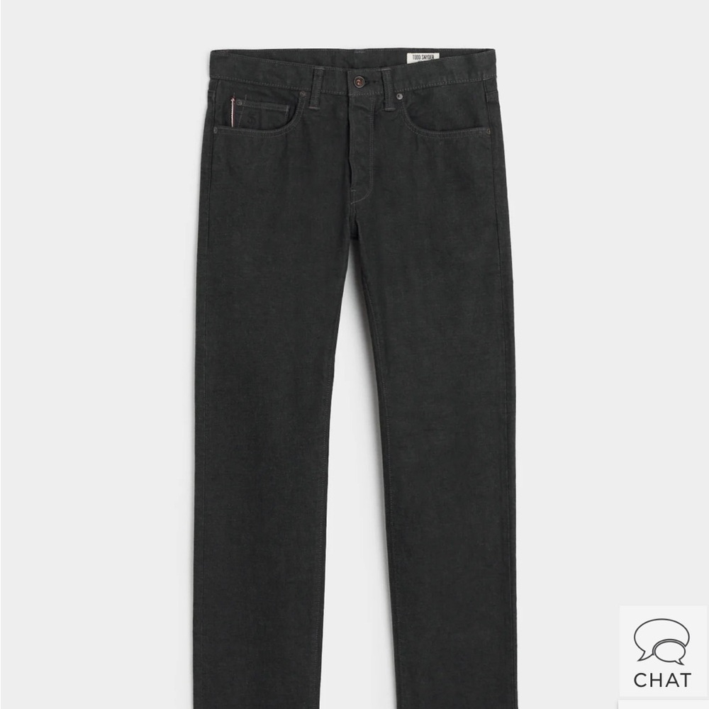 Todd Snyder Black Denim Jeans